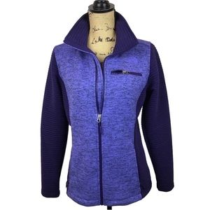 NWT North Face Insulated Full Zip Purple Jacket